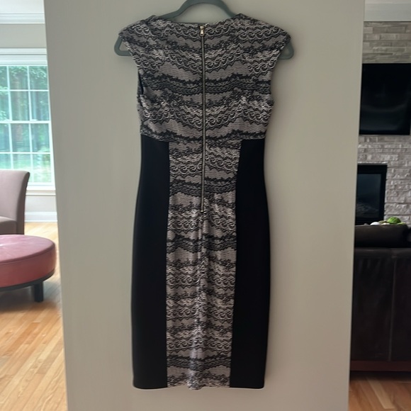 Boston proper black fitted dress, size 2 - Picture 3 of 4